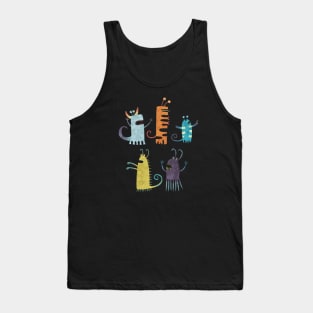 Secretly Veggie Monsters Tank Top